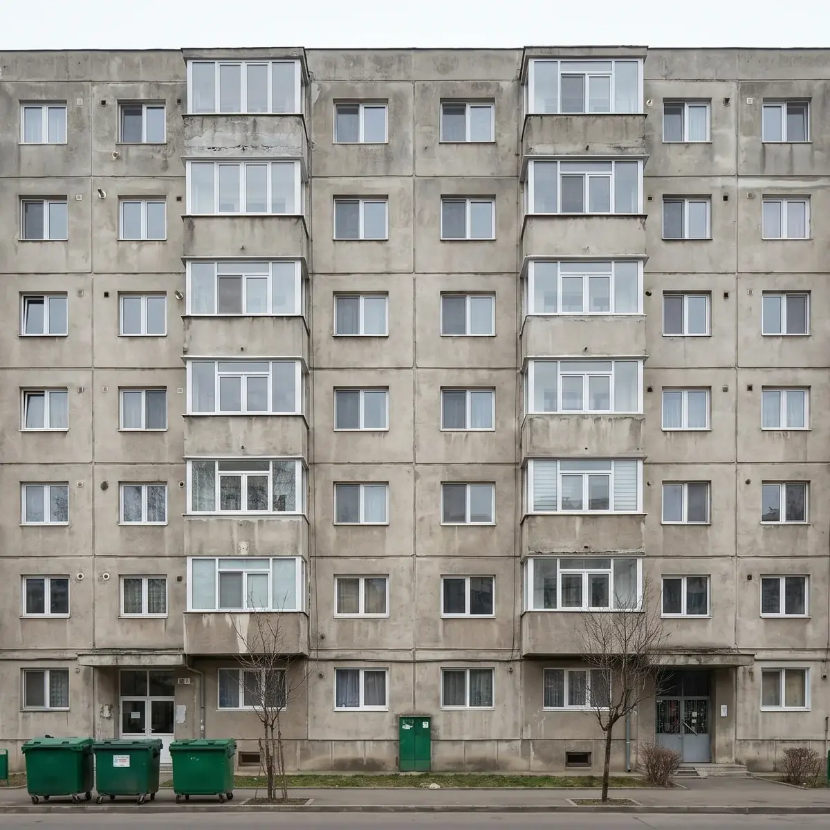 Bloc rezidențial pe Titan, Sector 3 București, termopane PVC reabilitate